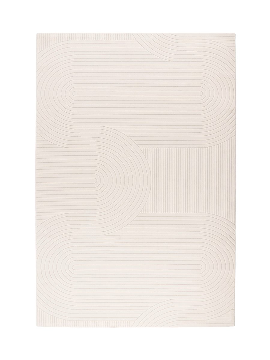 
Tappeto di design di alta qualità „Napoli 502“ - Avorio - 80 x 150 cm