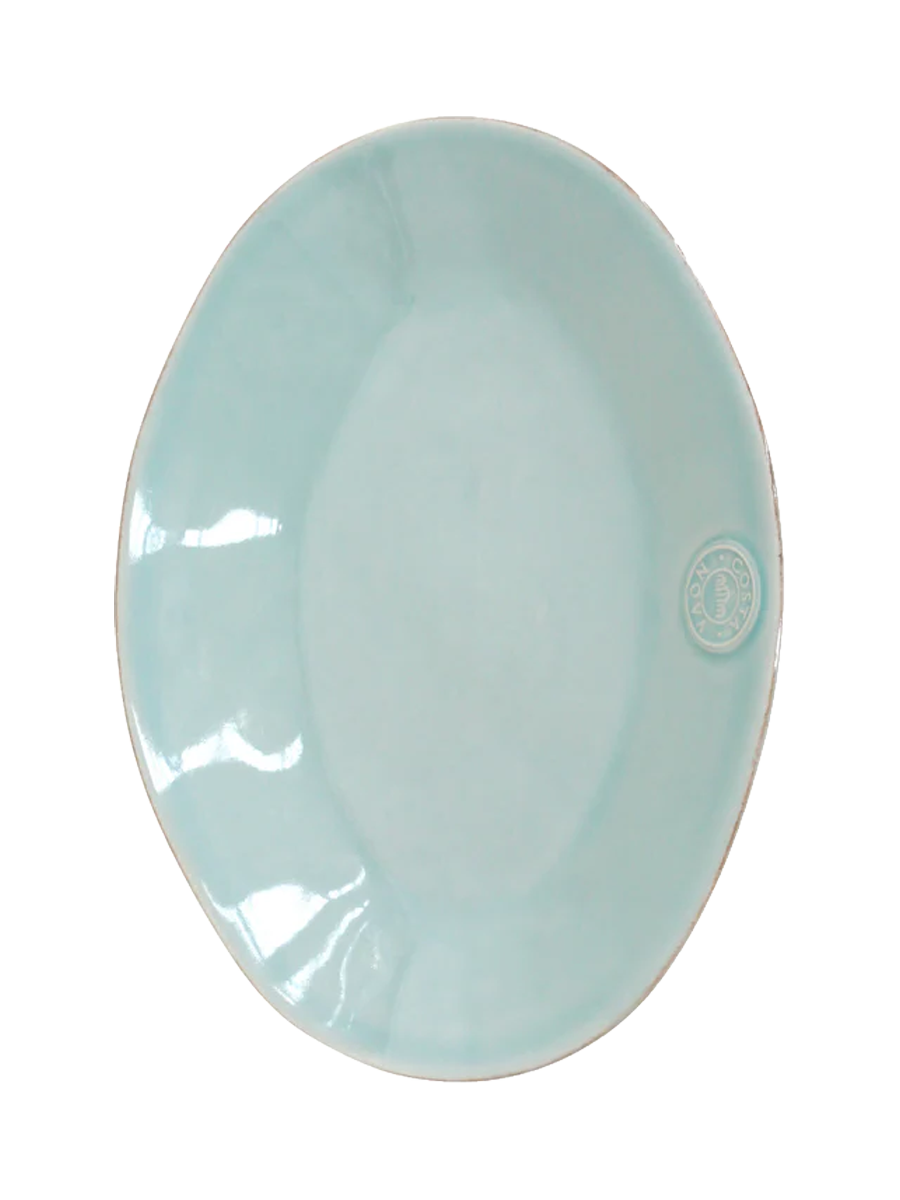 
Handmade Serving Platter "Nova" - Sea turquoise / Medium, 29.1 x 21.4 cm