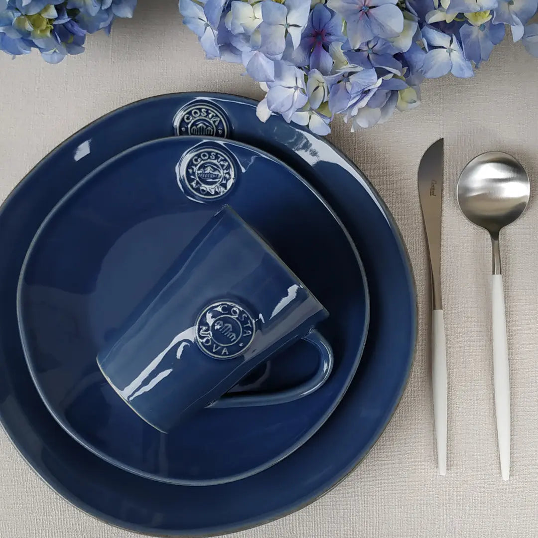 
Handcrafted Tea & Coffee Mug "Nova" - Denim