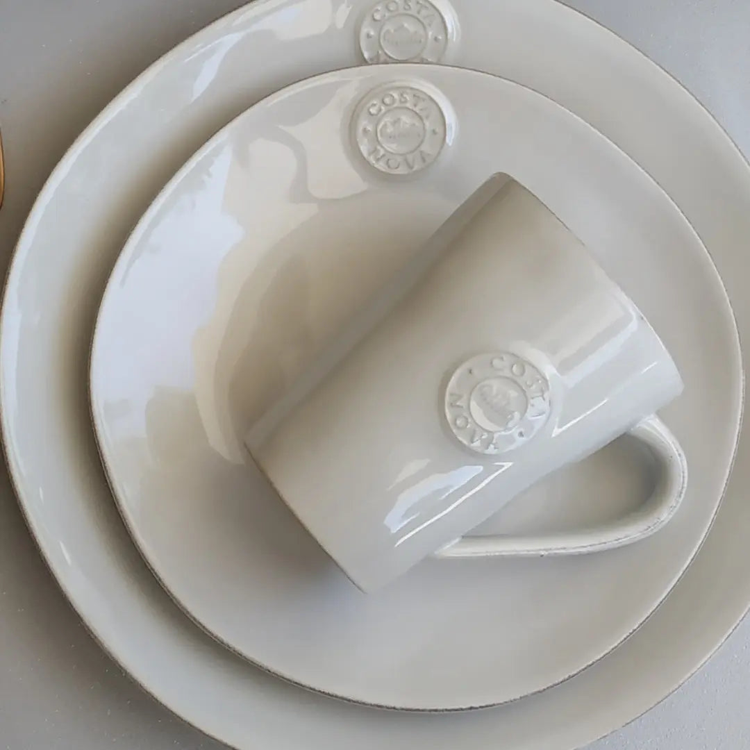 
Handcrafted Tea & Coffee Mug "Nova" - White