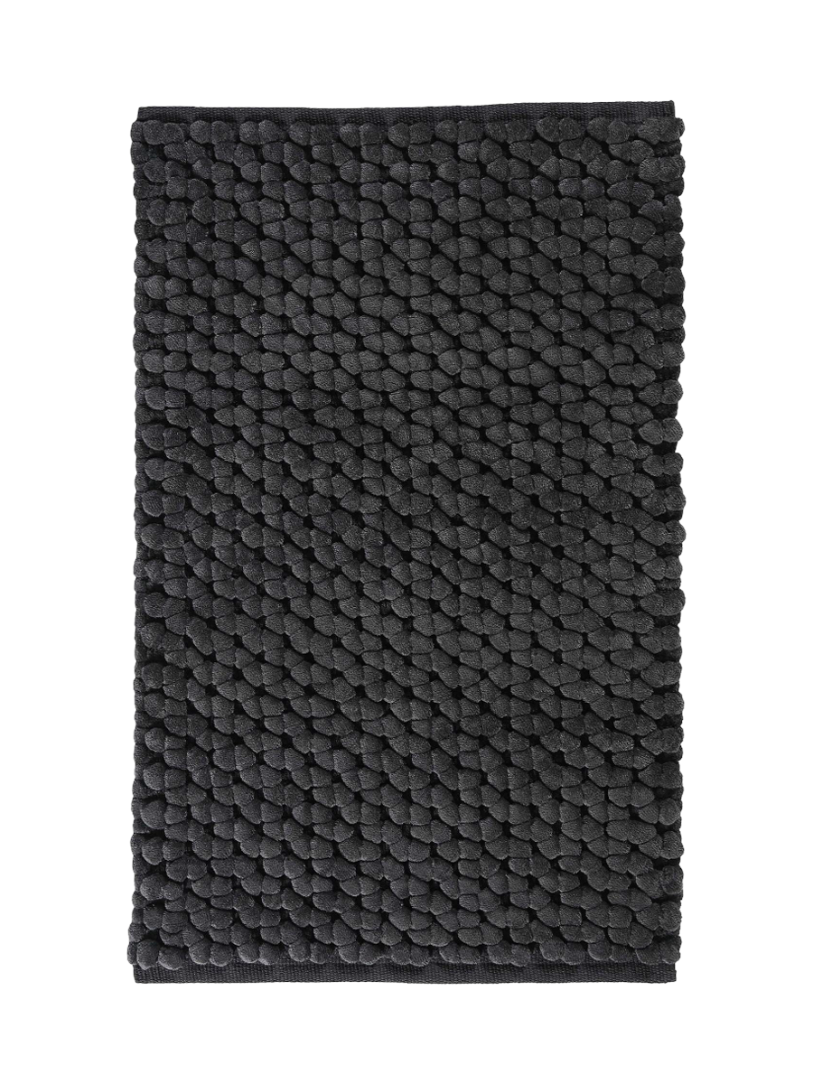 
Luxuriöser, sehr weicher Badteppich „Nomad“ - Slate - 60 x 60 cm