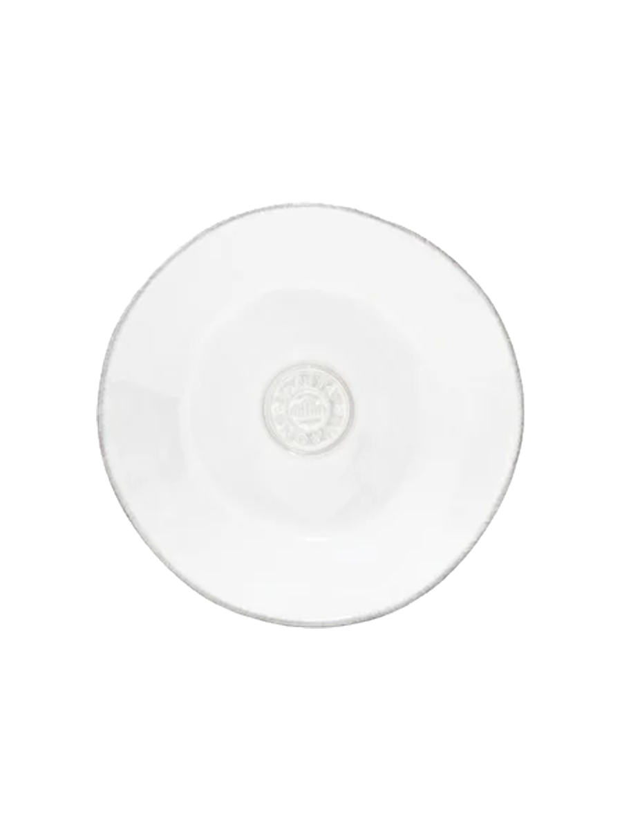 
Handmade Bread Plate "Nova" - White