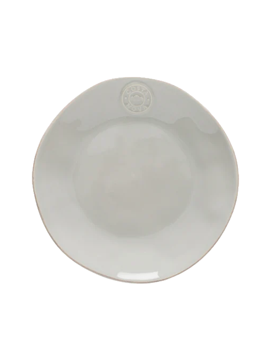 
Handmade Salad & Dessert Plate "Nova" - Grey
