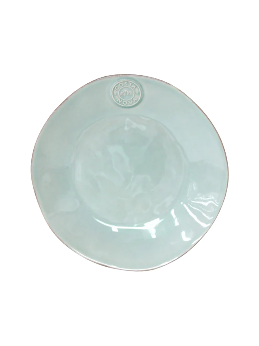 
Handmade Salad & Dessert Plate "Nova" - Sea Turquoise