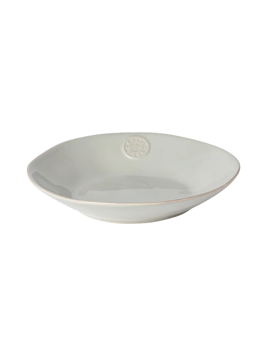 
Handmade Soup & Pasta Plate "Nova" - Grey