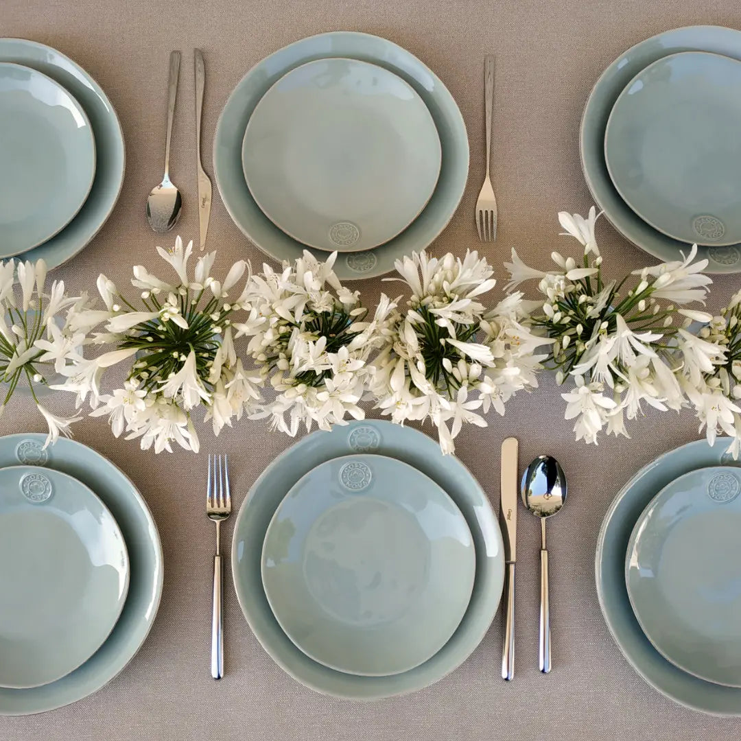 
Handmade Dinner Plate "Nova" - Sea turquoise