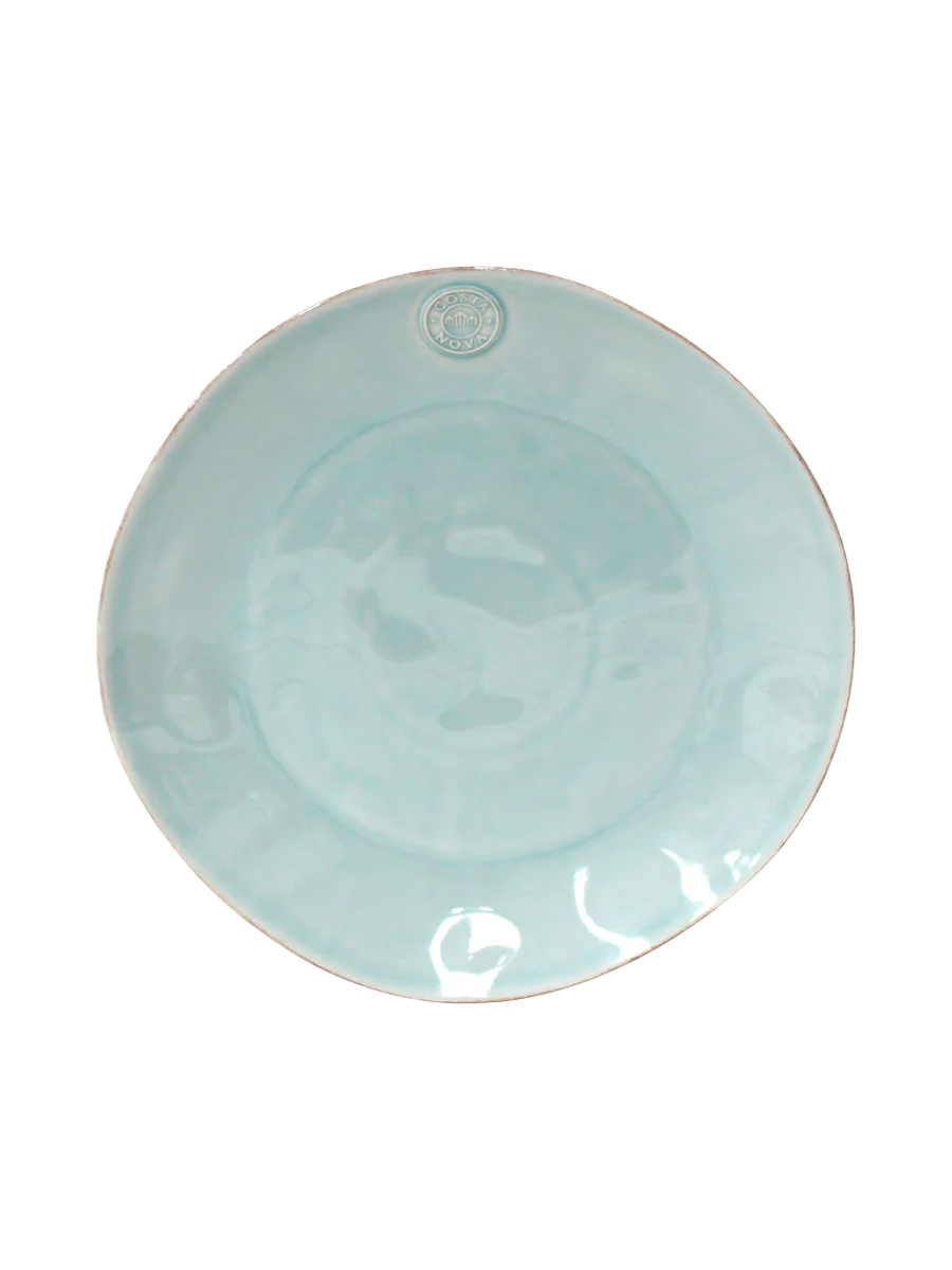 
Handmade Charger Plate "Nova" - Sea turquoise