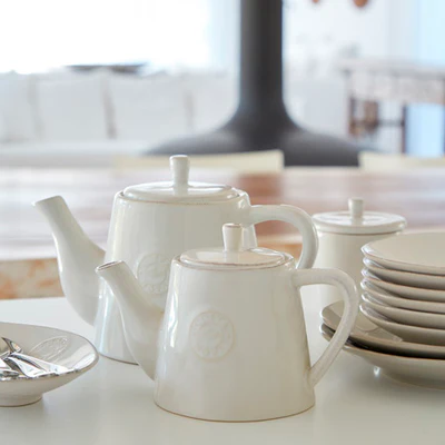 
Handmade Teapot "Nova" - 500 ml / White