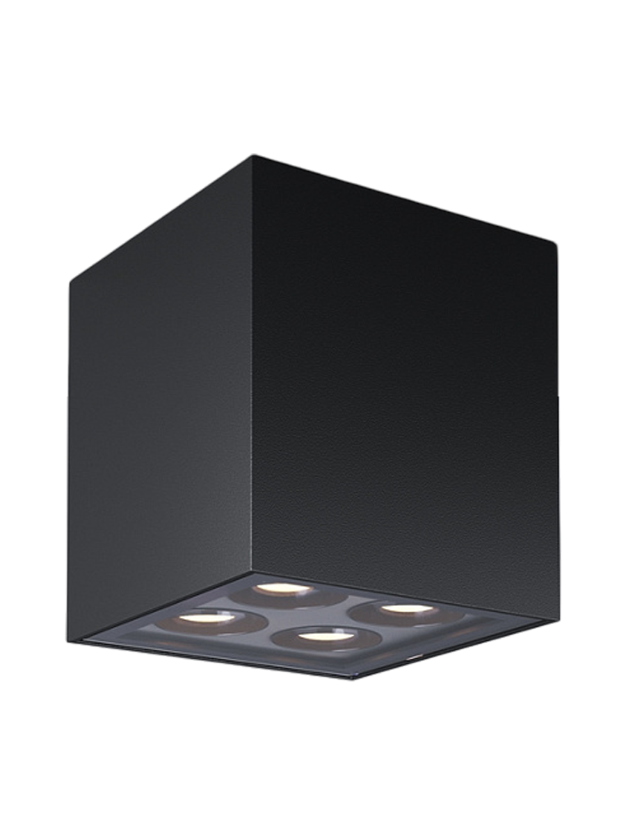 
Square LED Outdoor-Deckenlampe "Ares"