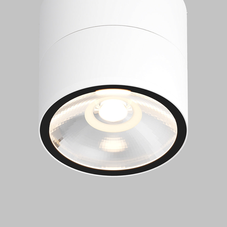 
Plafonnier design d'extérieur « Spin » - Blanc / ø 10,8 cm