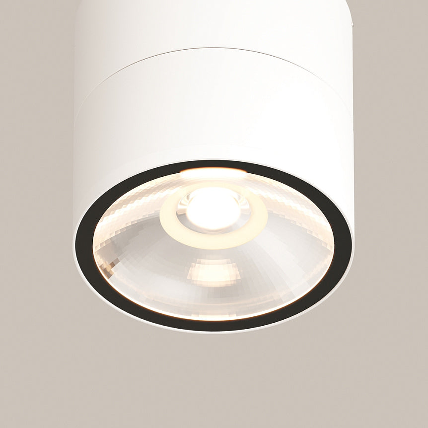
Plafonnier design d'extérieur « Spin » - Blanc / ø 10,8 cm