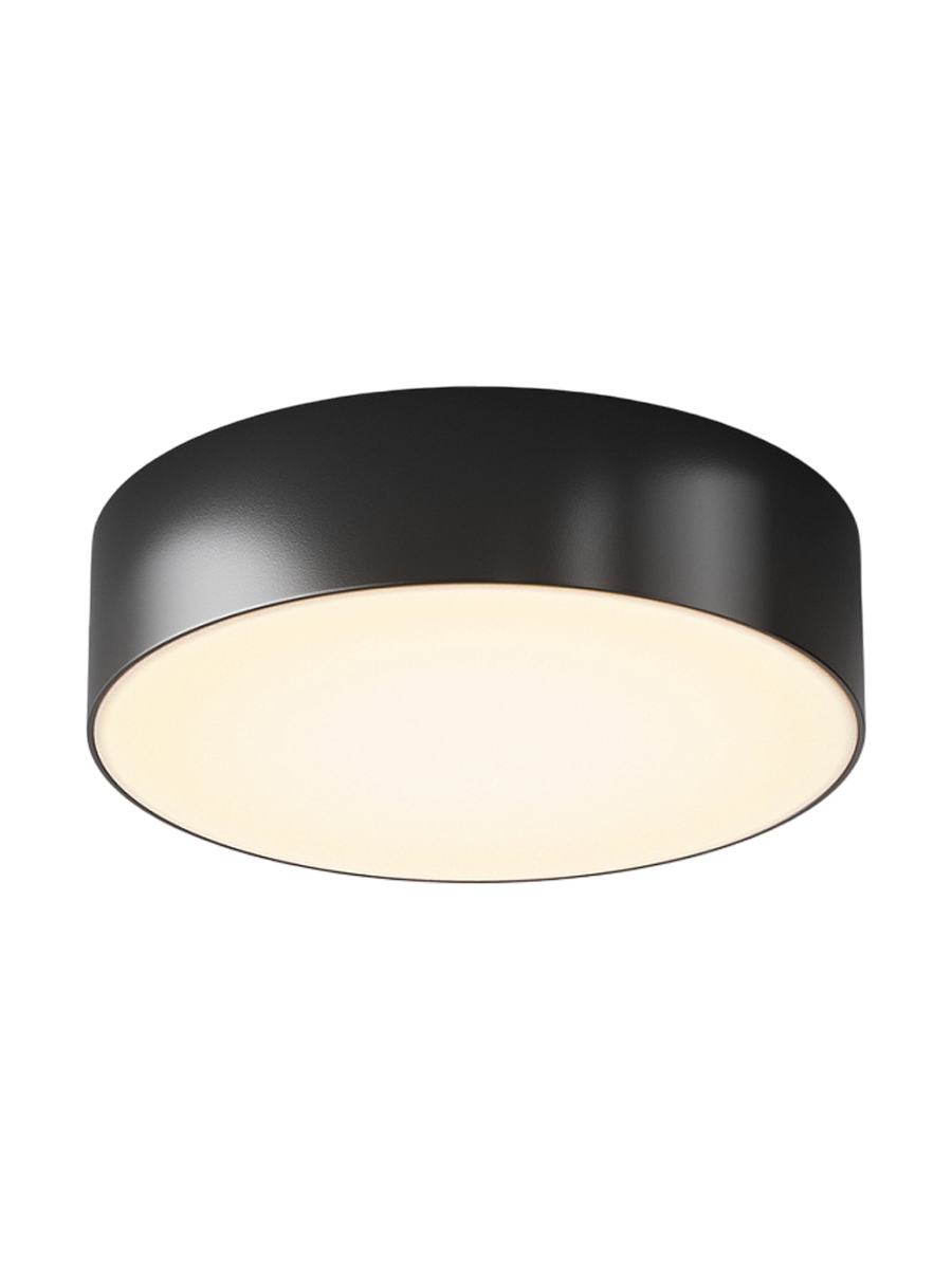 
Plafonnier LED « Zon IP » - Noir / ø 22 cm