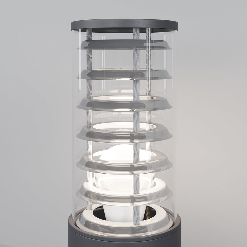 
Lampadaire d'extérieur design "Bronx" - Gris / Grand