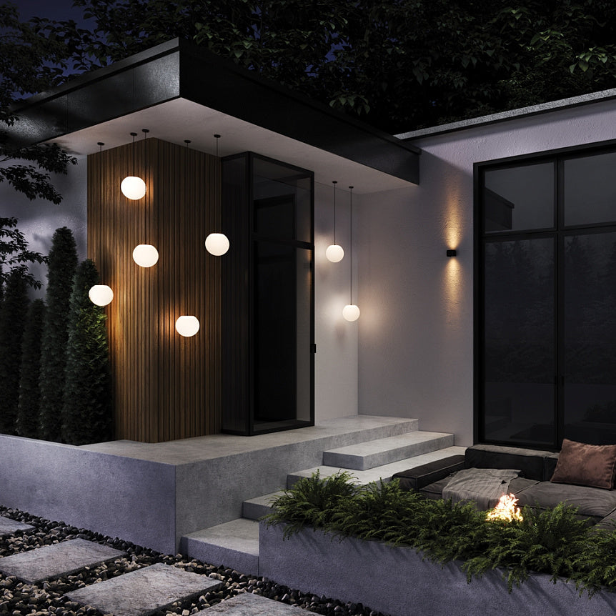 
Outdoor Design Pendellampe "Erda" - Schwarz