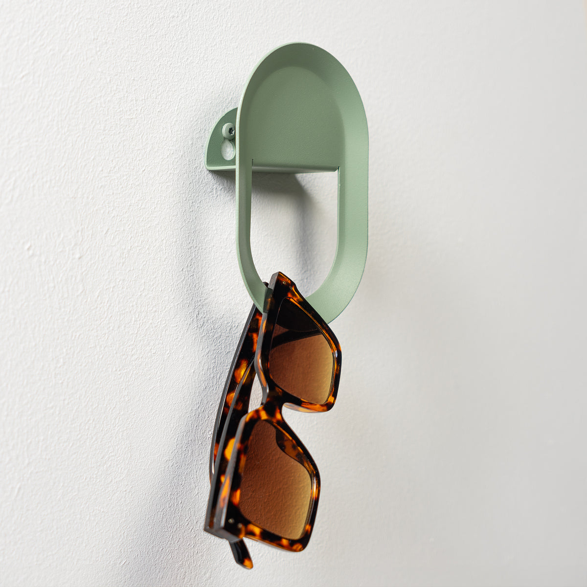 
Gancio da parete di design “Coucou” - Verde polveroso