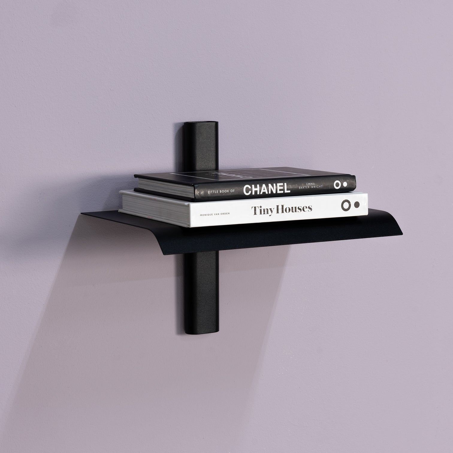 
Étagère murale & table de chevet design « Hola » - Noir