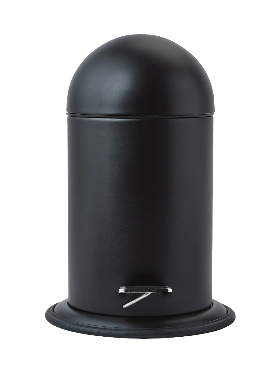 
Poubelle à pédale design « Ona » 3 litres - Noir