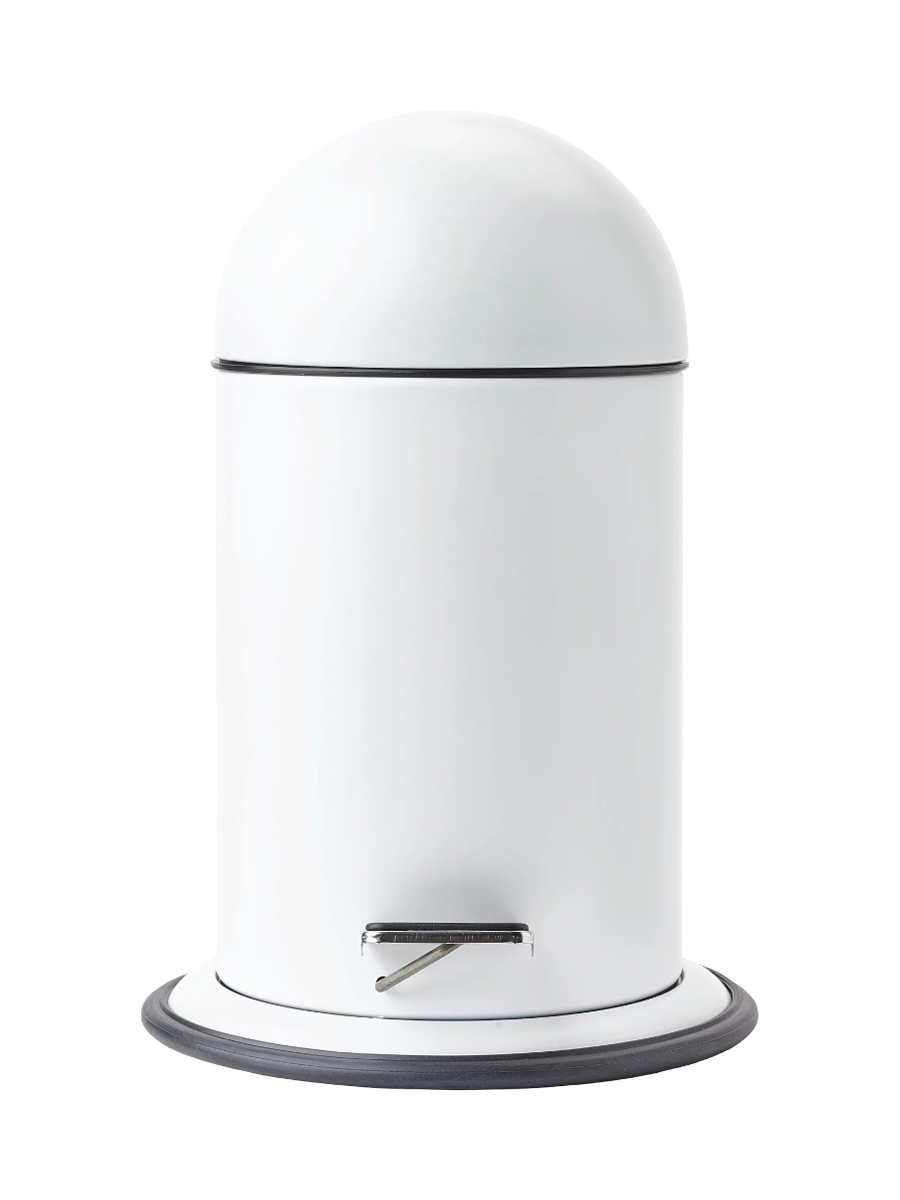 
Poubelle à pédale design « Ona » 3 litres - Blanc