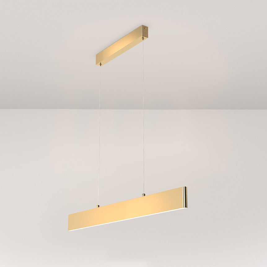 
Lampada a sospensione di design a LED “Step” - Ottone / 91cm