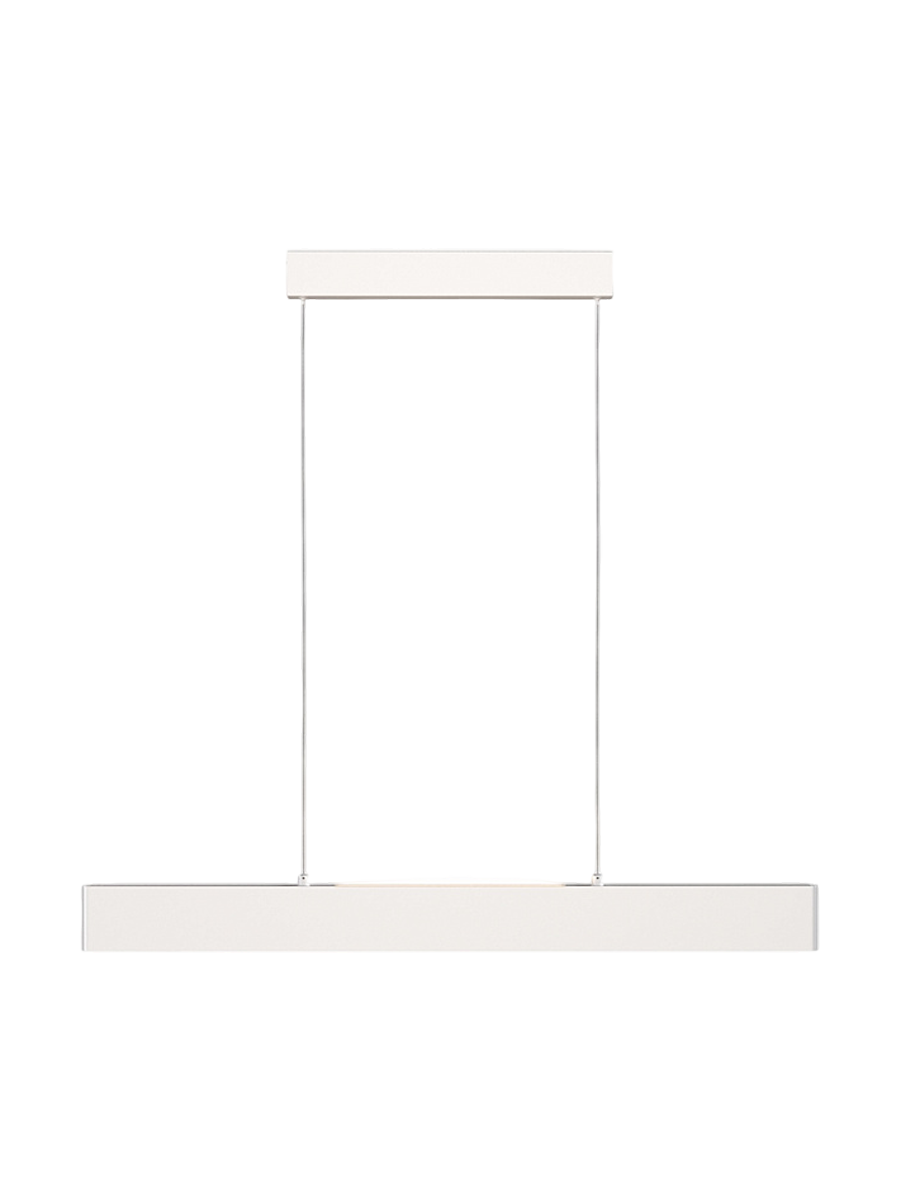 
Lampada a sospensione di design a LED “Step” - Bianco / 91cm