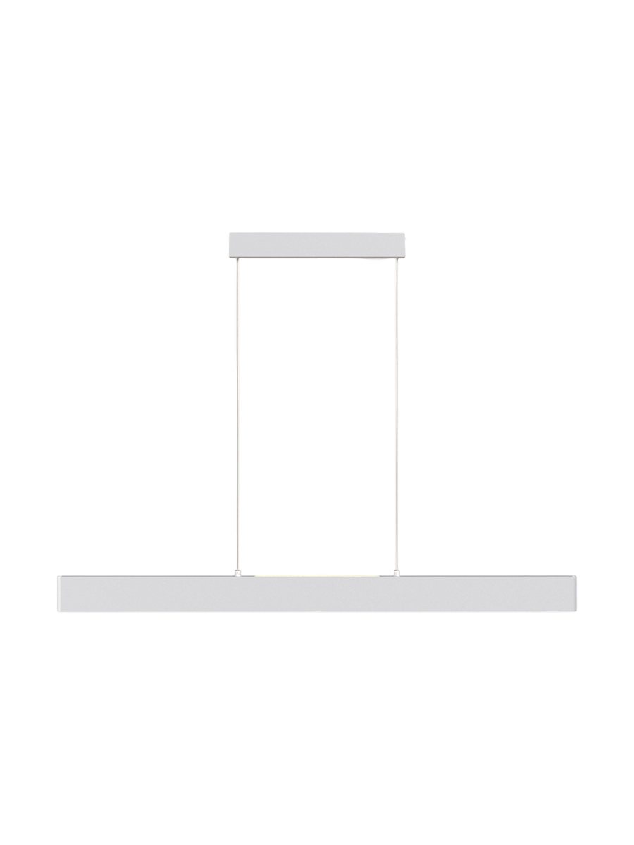
Lampada a sospensione di design a LED “Step” - Bianco / 118cm