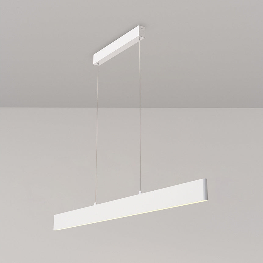 
Lampada a sospensione di design a LED “Step” - Bianco / 118cm