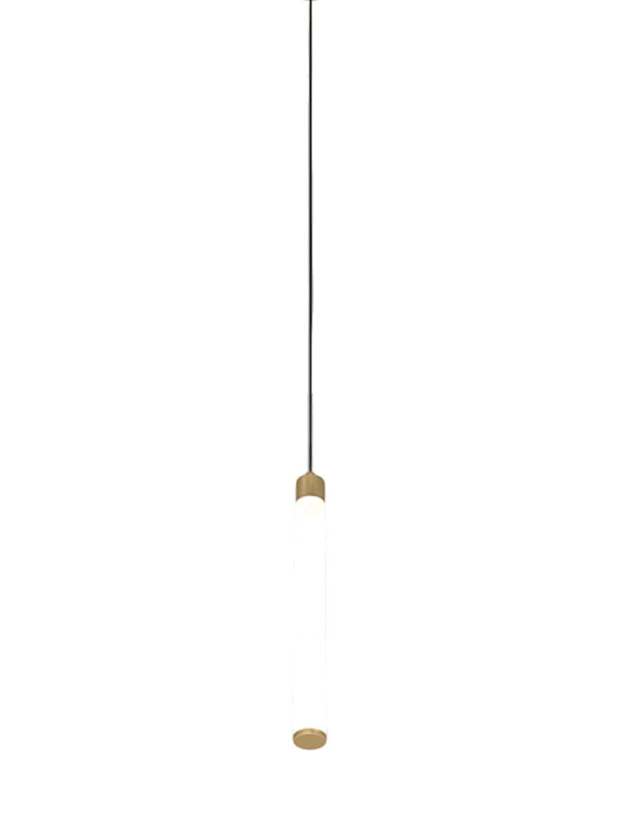 
Lampada a sospensione di design a LED “Ray” - Oro / Ø 3 x 50 cm