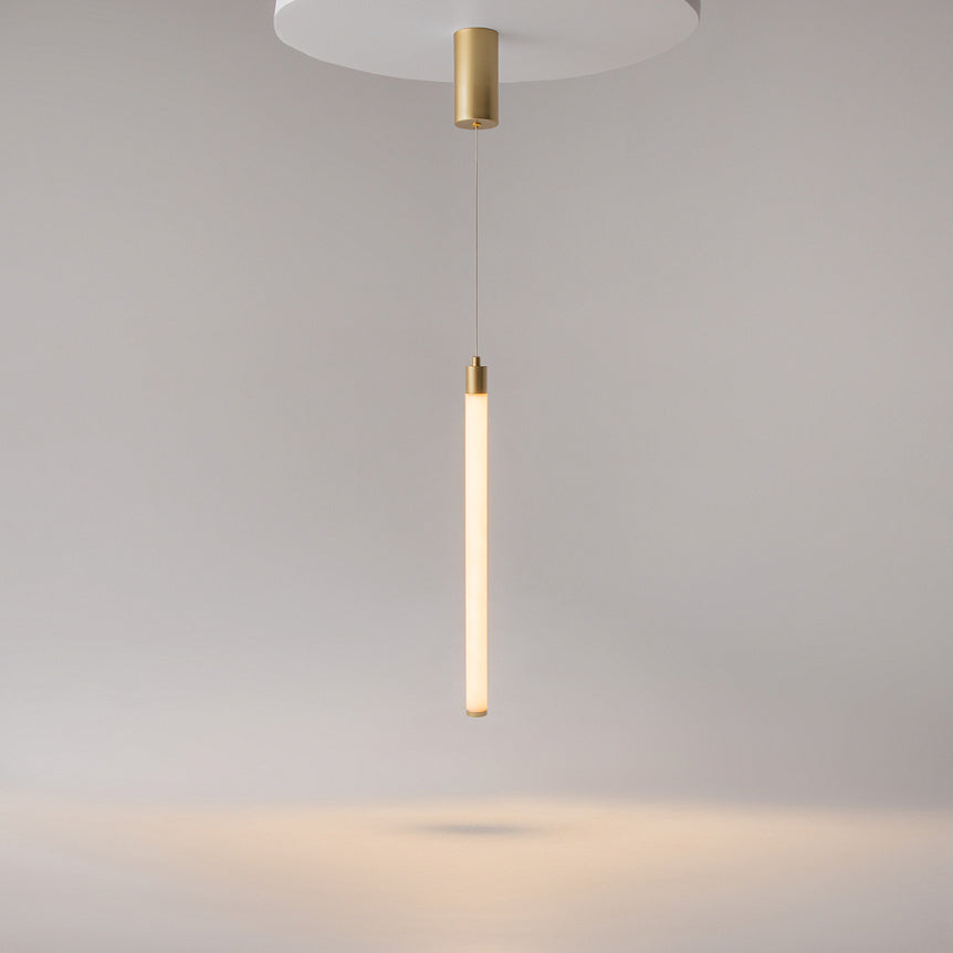 
Lampada a sospensione di design a LED “Ray” - Oro / Ø 3 x 50 cm
