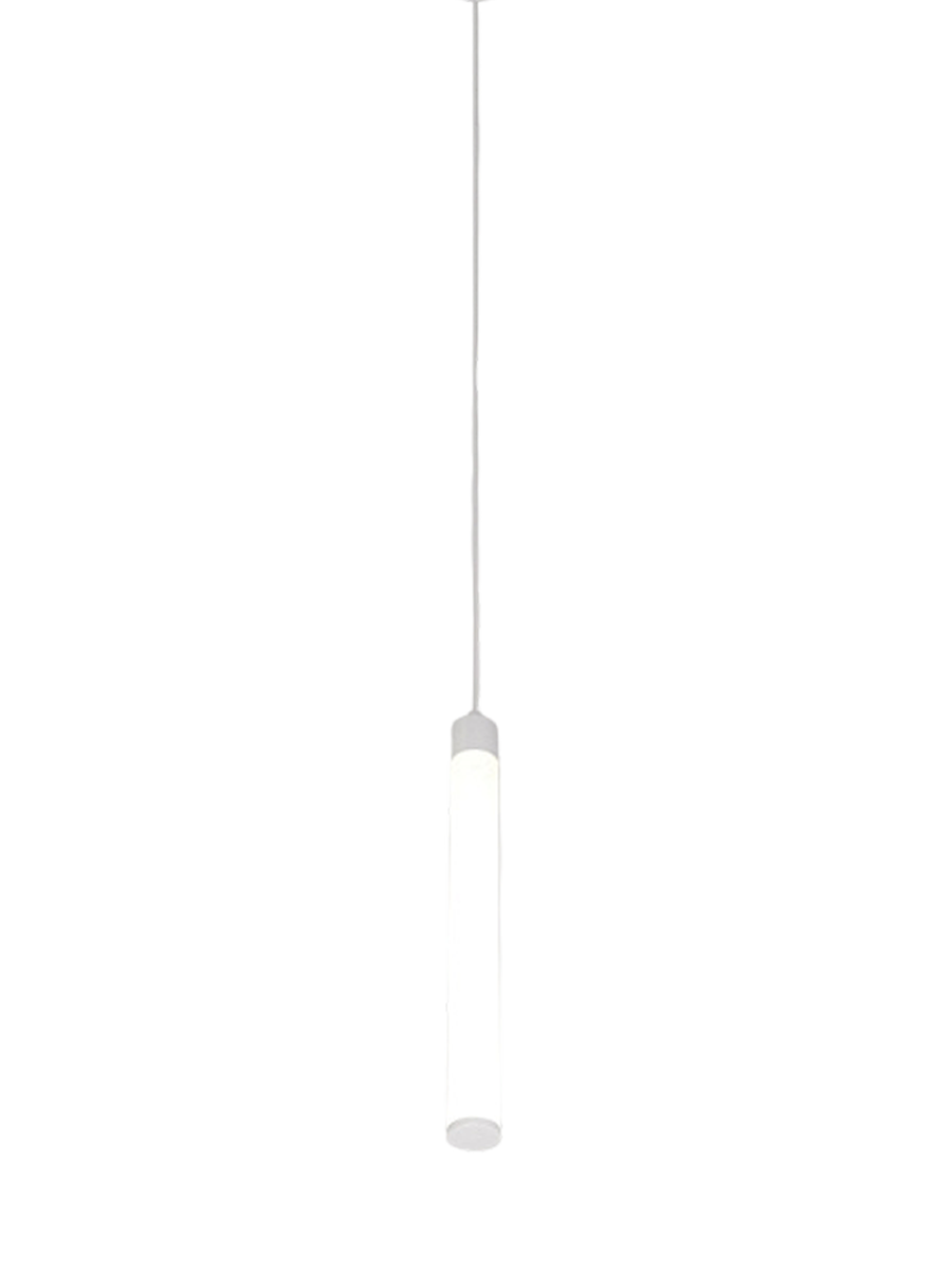 
Lampada a sospensione di design a LED “Ray” - Bianco / Ø 3 x 50 cm