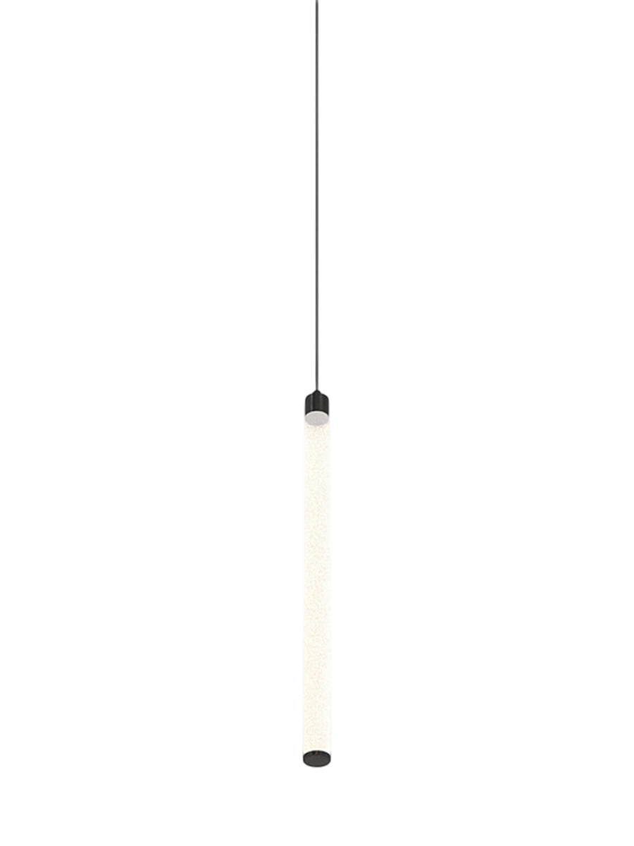 
Lampada a sospensione di design a LED “Ray” - Nero / Ø 3 x 96 cm