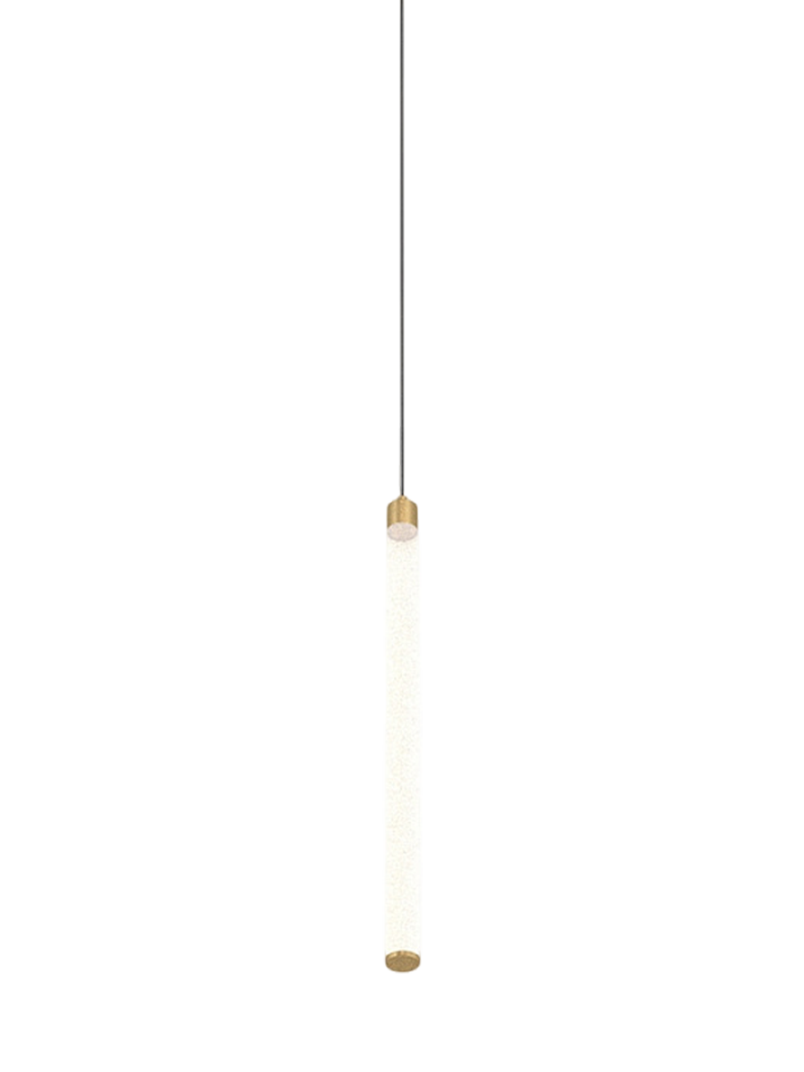 
Lampada a sospensione di design a LED “Ray” - Oro / Ø 3 x 96 cm