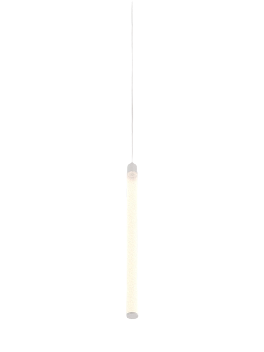 
Lampada a sospensione di design a LED “Ray” - Bianco / Ø 3 x 96 cm