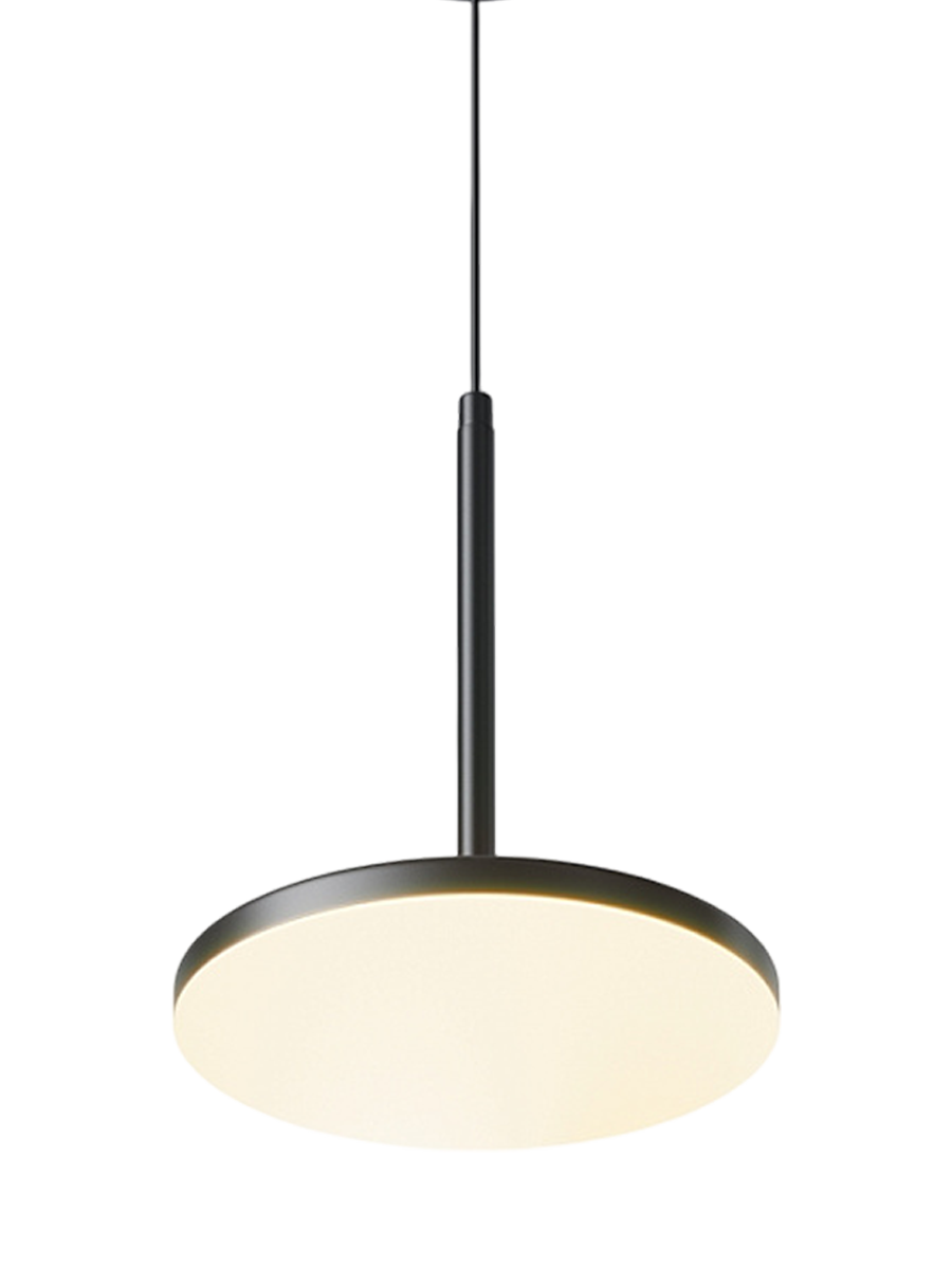 
Lampada a sospensione di design a LED "Plato" - Nero
