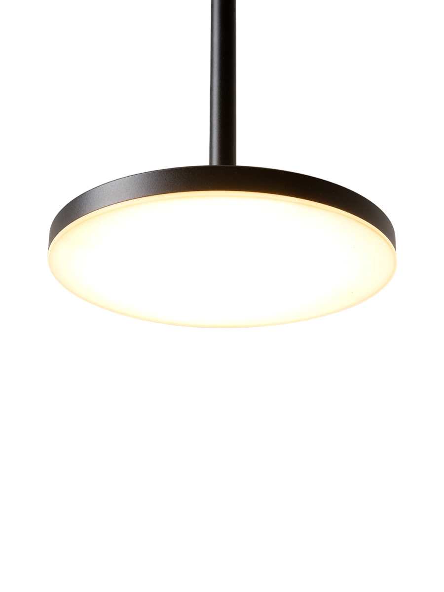 
Lampada a sospensione di design a LED "Plato" - Nero