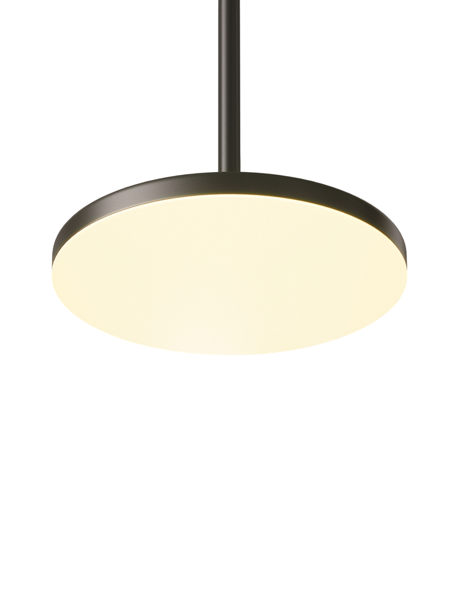 
Lampada a sospensione di design a LED "Plato" - Nero