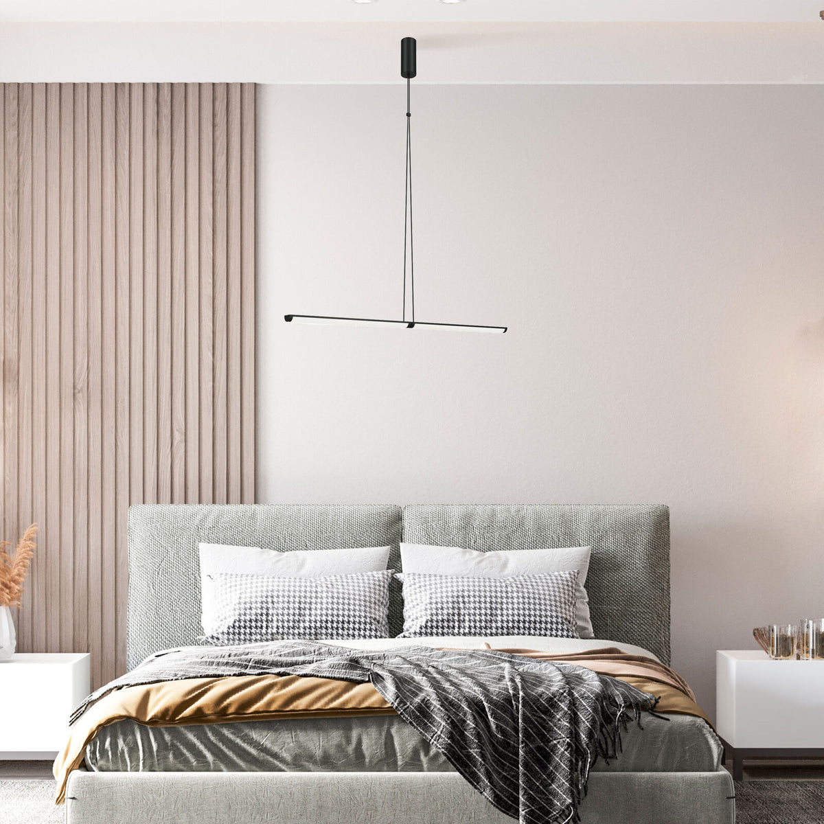 
Lampada a sospensione di design LED verticale “Supersymmetry”