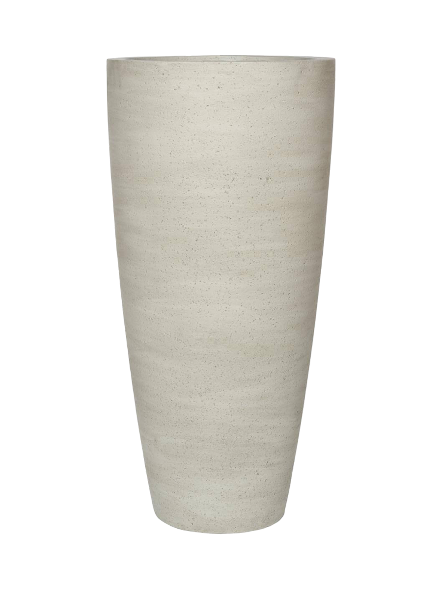 
Vaso per fiori di alta qualità per interni/esterni „Cement & Stone Dax“ - Beige Lavato / Ø 47 x Altezza 100 cm