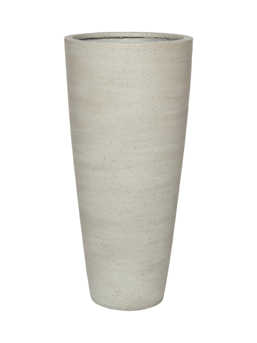 
Vaso per fiori di alta qualità per interni/esterni „Cement & Stone Dax“ - Beige Lavato / Ø 37 x Altezza 80 cm