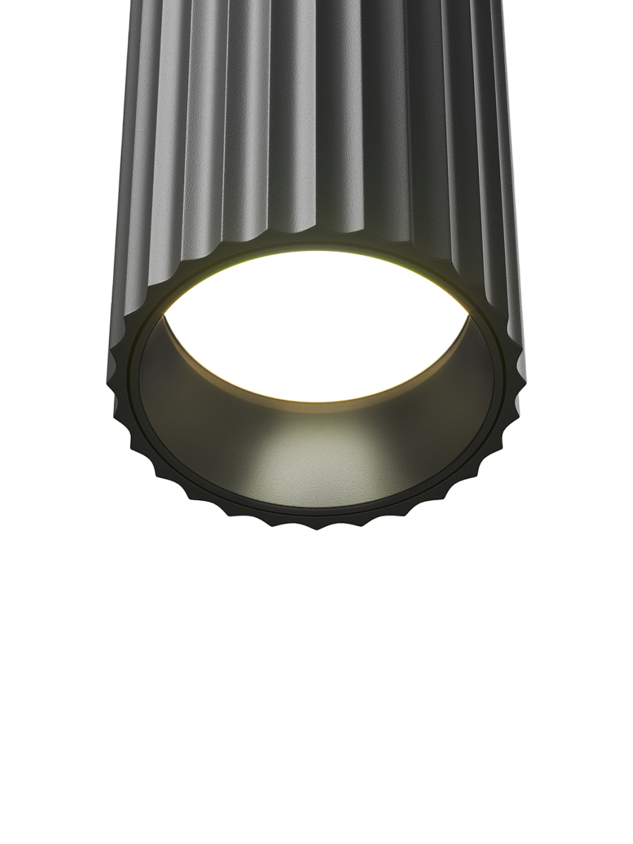 
Lampada a sospensione di design "Calipso" - Nero