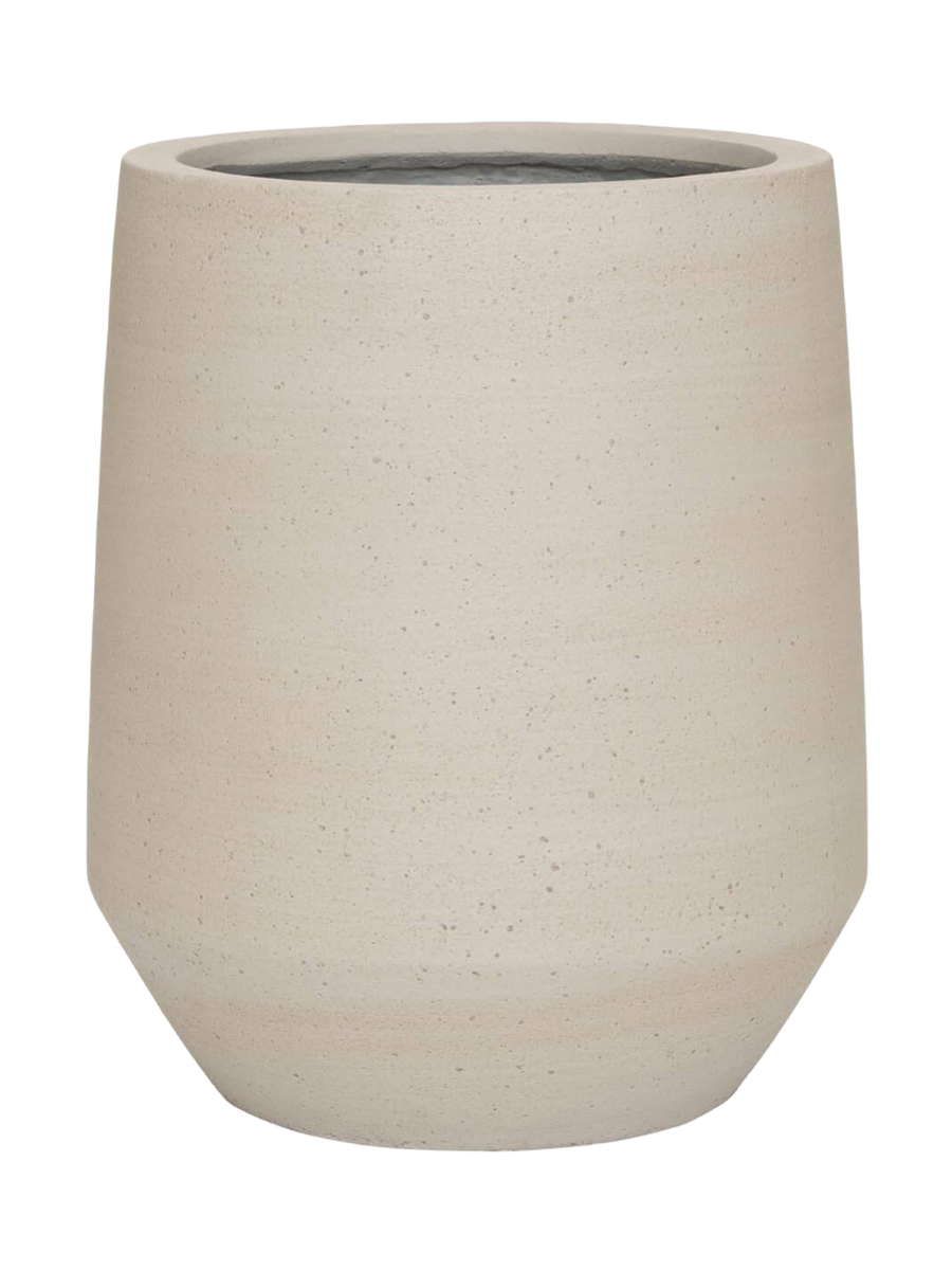 
Vaso per fiori di alta qualità per interni/esterni „Cement & Stone Harith“ - Beige Lavato
