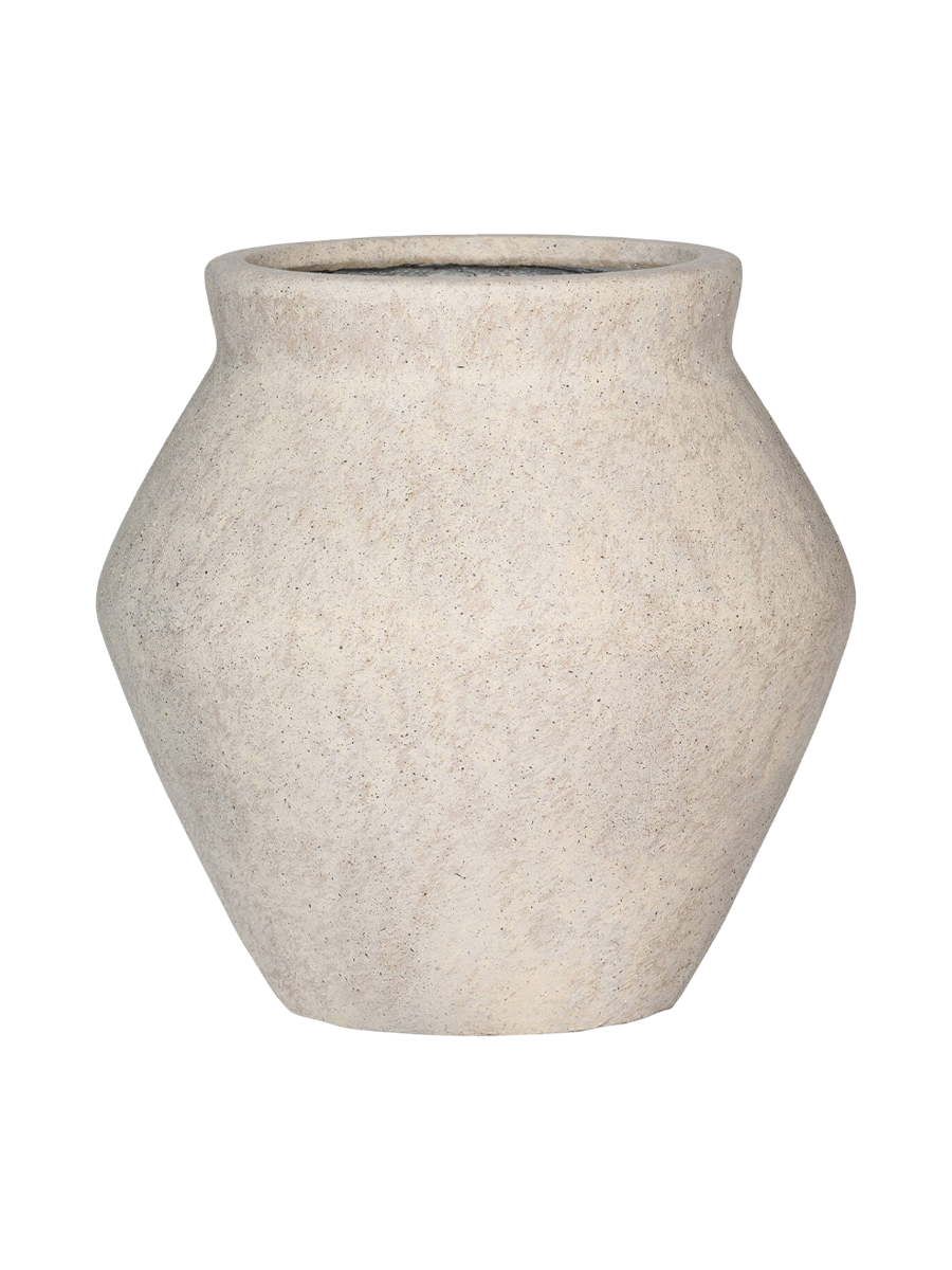 
High-quality indoor/outdoor planter "Mineral Fleuri"