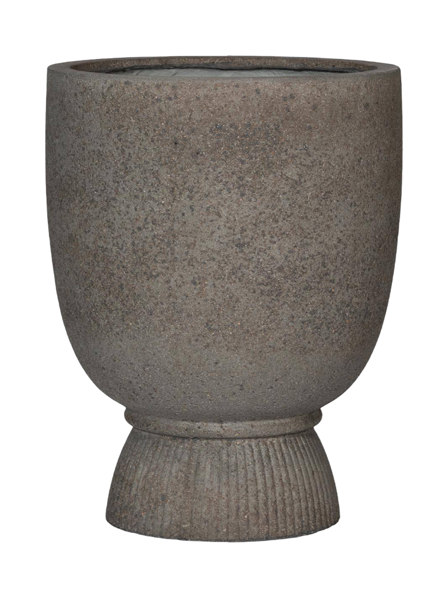 
Vaso per fiori di alta qualità per interni/esterni „Cement & Stone Jola“ - Grigio Diorite