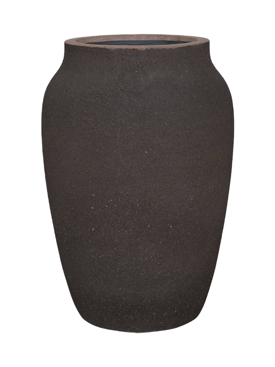 
Vaso per fiori di alta qualità per interni/esterni „Mediterranean Hera“ - Marrone terra d'ombra