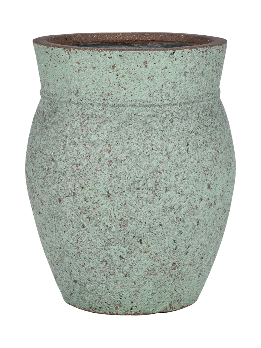 
Vaso per fiori di alta qualità per interni/esterni „Mediterranean Apollo“ - Verde Rustico