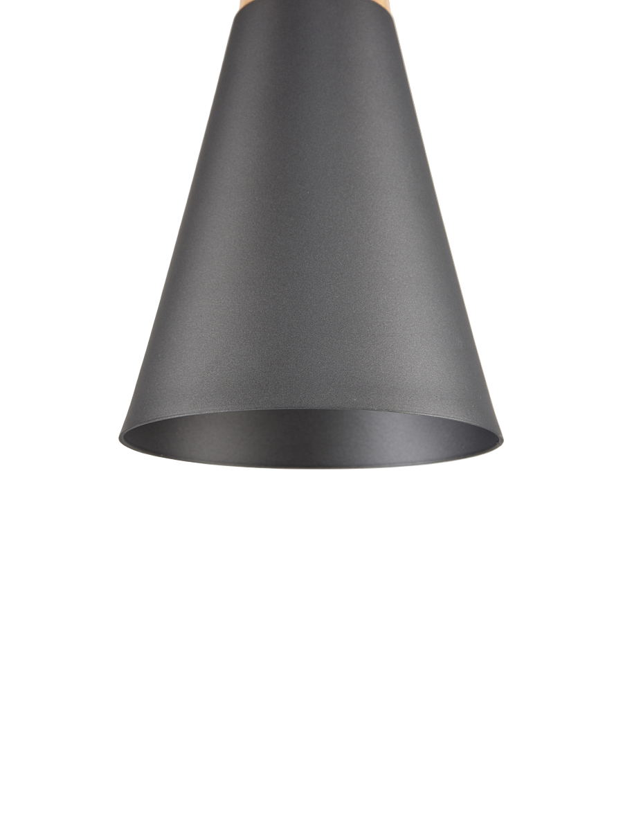 
Slim Design Pendellampe "Bicones" - Grau