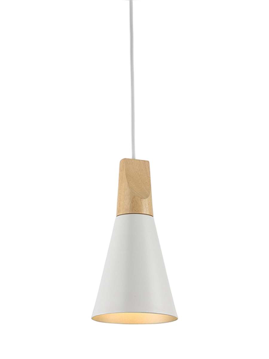 
Lampada a sospensione di design Slim "Bicones" - Bianco