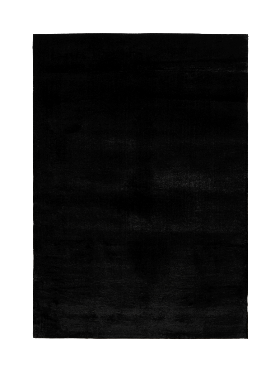 
Hochwertiger Hochflor Design Teppich „Paradise 400“ - Schwarz - 80 x 150 cm