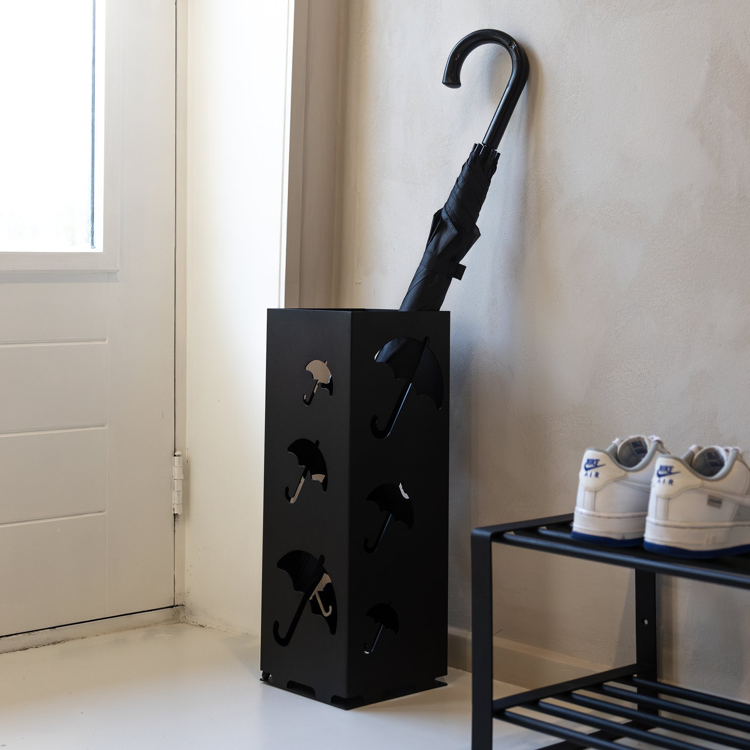 
Porte-parapluie design « Storm » - Noir