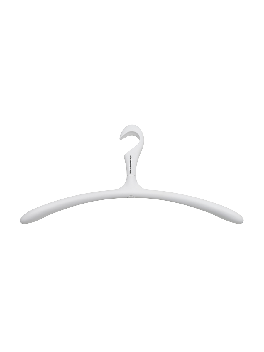 
Design Kleiderbügel „Arx“, 5er-Set - Weiss