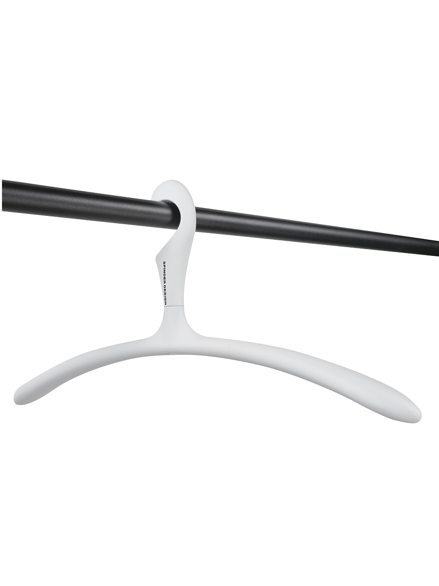 
Design Kleiderbügel „Arx“, 5er-Set - Weiss